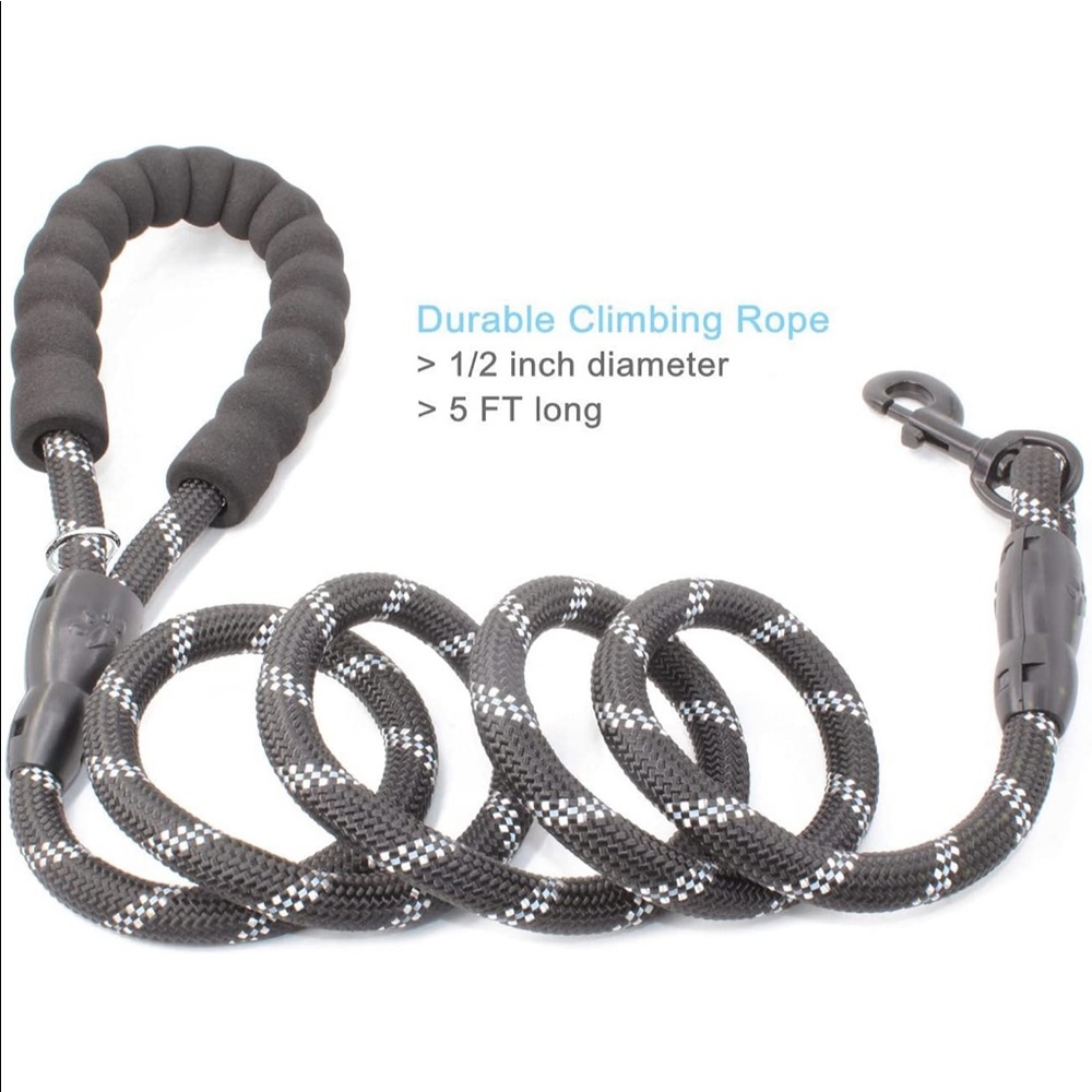 BAAPET 2 Packs 5/6 FT Strong Dog Leash